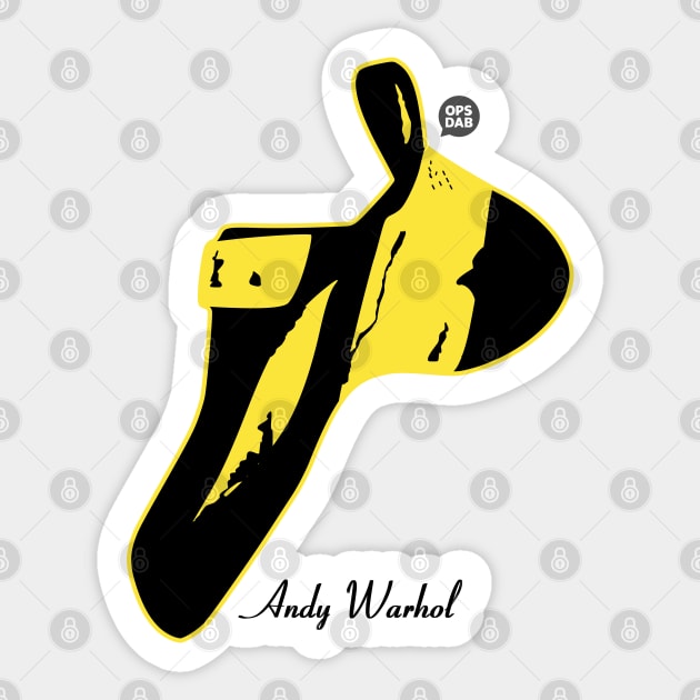 Warhol Sticker by Ops Dab